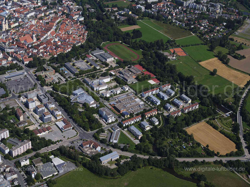 Luftaufnahme Weiden i. d. Oberpfalz in Weiden in der Oberpfalz | Oberpfalz, Bayern
