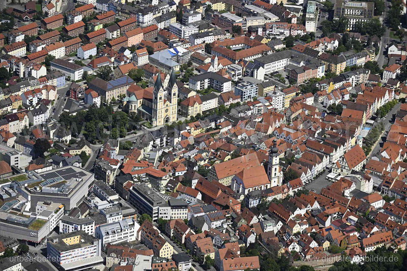 Luftbild Weiden in der Oberpfalz