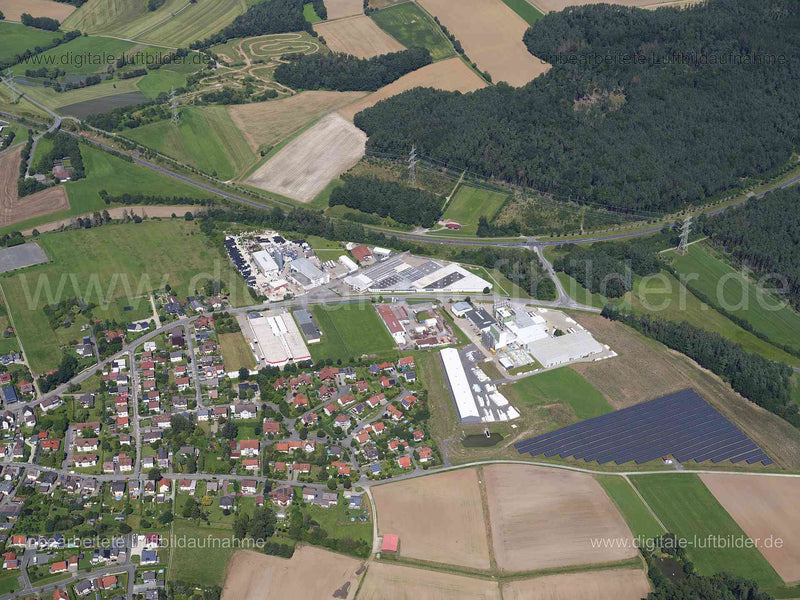 Luftaufnahme Weidhausen bei Coburg in Weidhausen bei Coburg | Oberfranken, Bayern