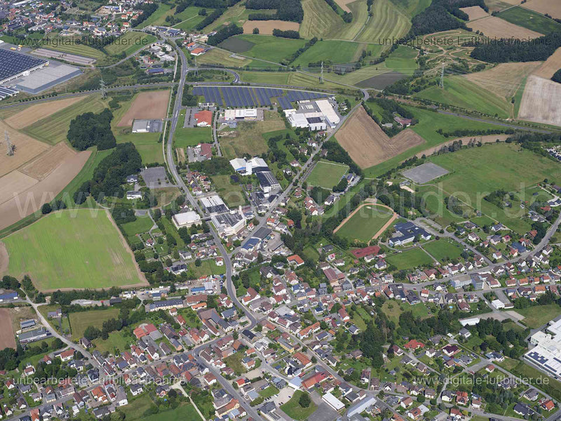 Luftaufnahme Weidhausen bei Coburg in Weidhausen bei Coburg | Oberfranken, Bayern