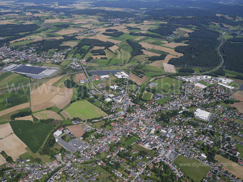 Luftaufnahme Weidhausen bei Coburg in Weidhausen bei Coburg | Oberfranken, Bayern