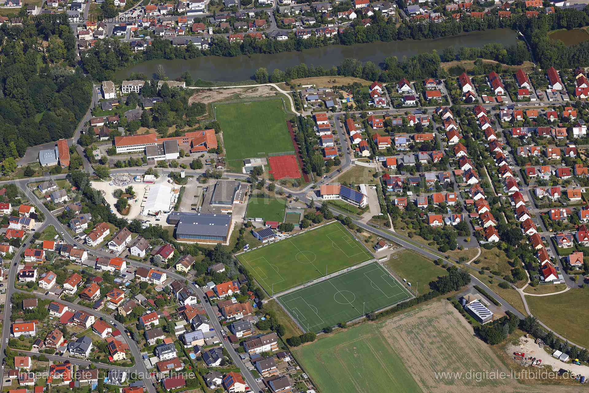 Luftaufnahme ASV Weisendorf in Weisendorf | Mittelfranken, Bayern