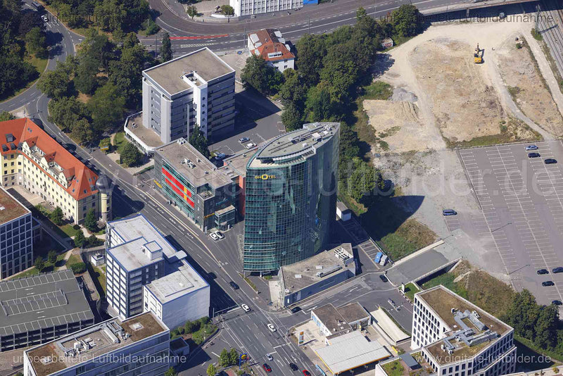 Luftaufnahme Würzburg - GHotel in Würzburg | Unterfranken, Bayern