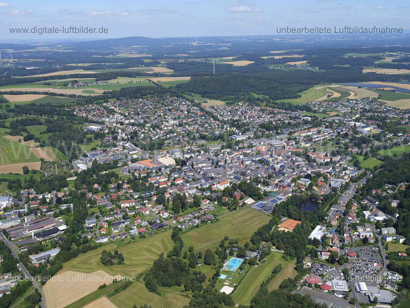 Luftaufnahme Wunsiedel in Wunsiedel | Oberfranken, Bayern