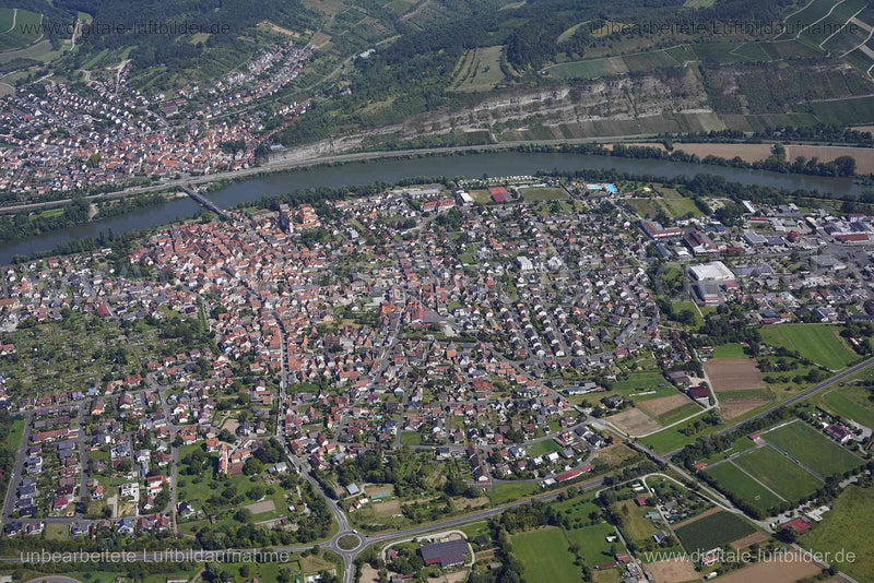 Luftaufnahme Zellingen in Zellingen | Unterfranken, Bayern