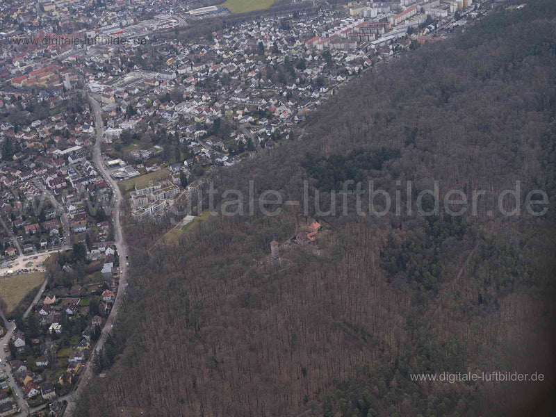 Luftaufnahme Alte Veste in Zirndorf | Mittelfranken, Bayern