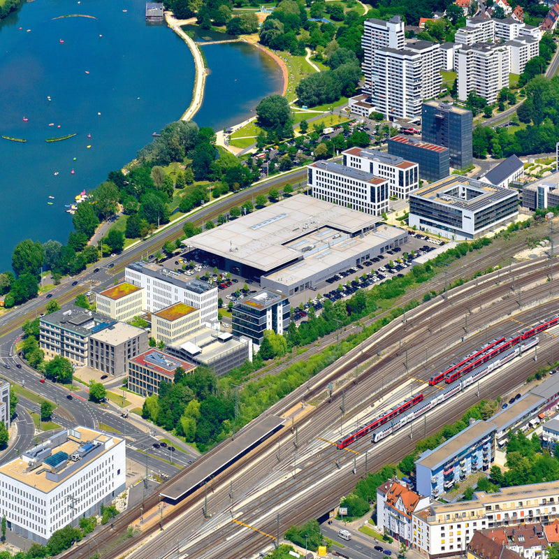 Nürnberg-Memo – Memory-Spiel mit 36 Karten und 18 Luftbild-Motiven von Sehenswürdigkeiten