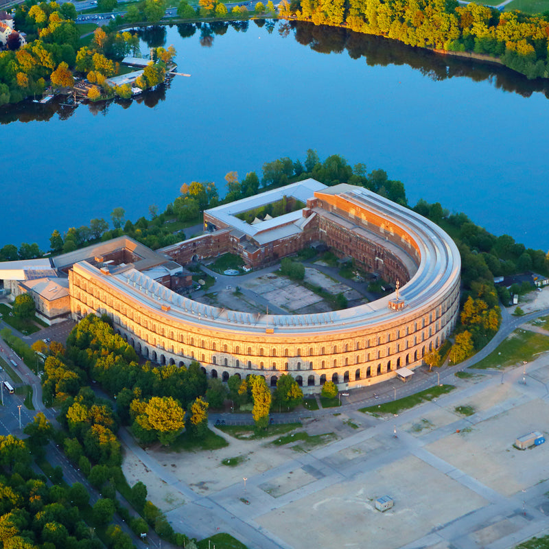 Nürnberg-Memo – Memory-Spiel mit 36 Karten und 18 Luftbild-Motiven von Sehenswürdigkeiten