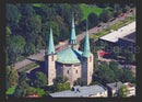 Reformation-Gedächtnis-Kirche am Stadtpark, Das Nürnberg Buch, Das Luftbild-Buch, Luftbildbuch, ISBN: 978-3-00-038905-4, Verlag digitale-luftbilder.de, Oliver Acker, Luftbild Nürnberg, Nürnberg Luftbild, Luftbilder, Luftbildaufnahmen, Luftbildarchiv, Luftbildsuche, Luftaufnahmen