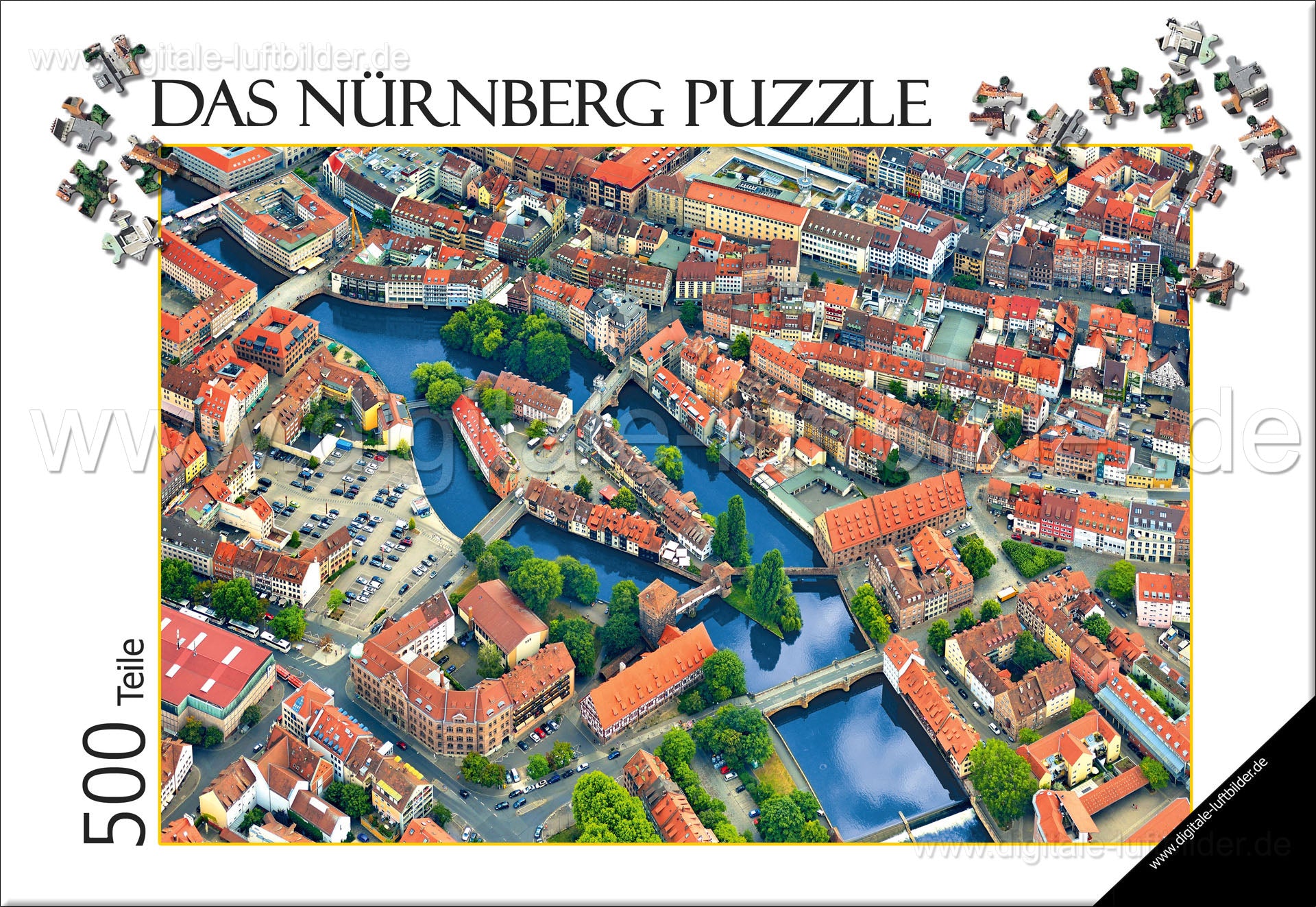 Das Nürnberg-Puzzle (Motiv Trödelmarkt)