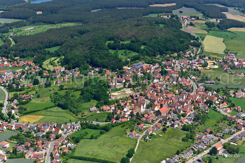 Luftaufnahme Abenberg in Abenberg | Mittelfranken, Bayern