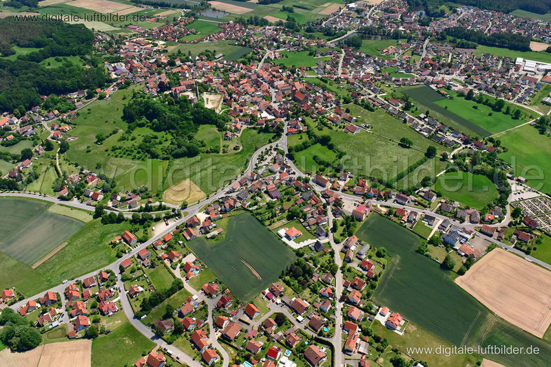 Luftaufnahme Abenberg in Abenberg | Mittelfranken, Bayern