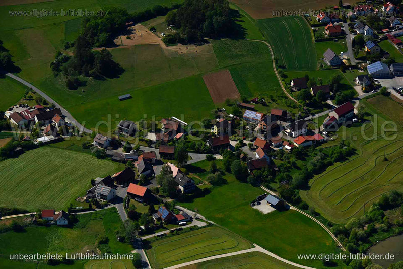 Luftaufnahme Burg Rabenstein in Ahorntal | Oberfranken, Bayern