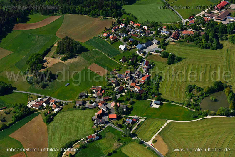 Luftaufnahme Burg Rabenstein in Ahorntal | Oberfranken, Bayern