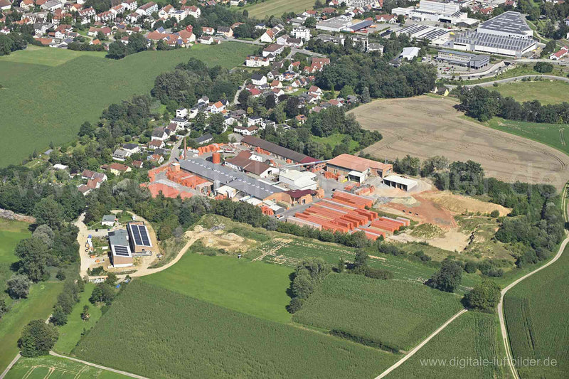 Luftaufnahme Schlagmann Poroton GmbH in Aichach | Schwaben, Bayern