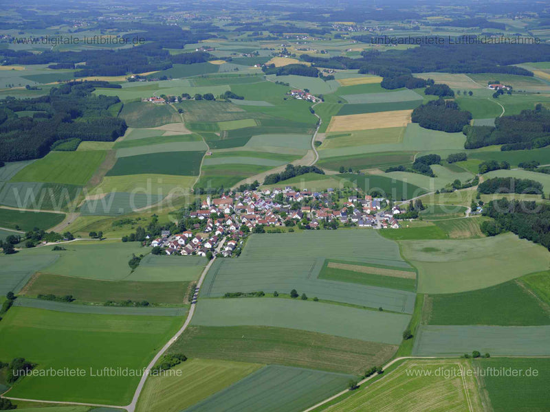 Luftaufnahme Ainhofen in Ainhofen | Oberbayern, Bayern