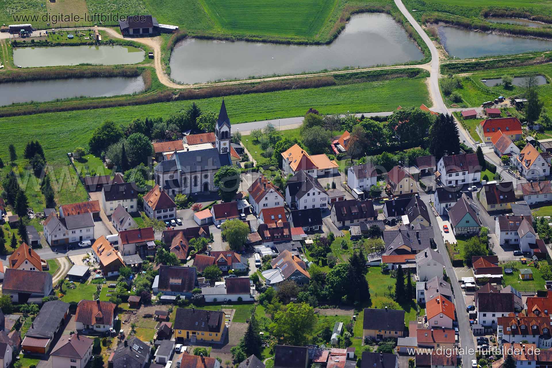 Luftaufnahme Aischgrund in Aischgrund | Mittelfranken, Bayern