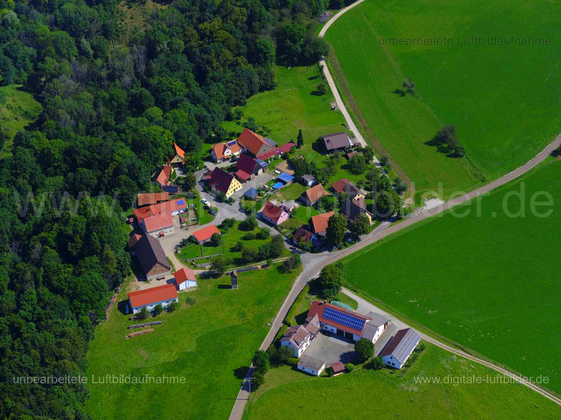 Luftaufnahme Molsberg bei Alfeld in Alfeld | Mittelfranken, Bayern