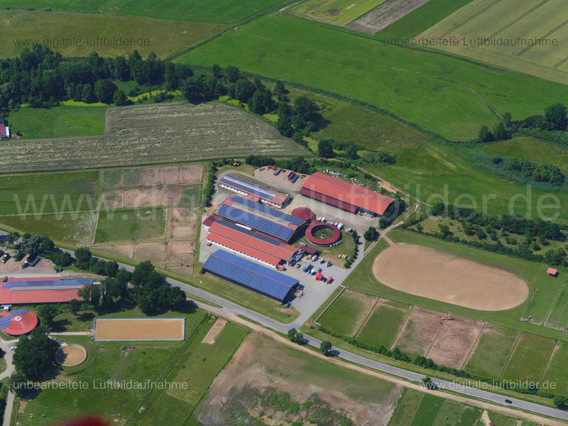 Luftaufnahme Pferdehof bei Rohr (Allersberg) in Allersberg | Mittelfranken, Bayern