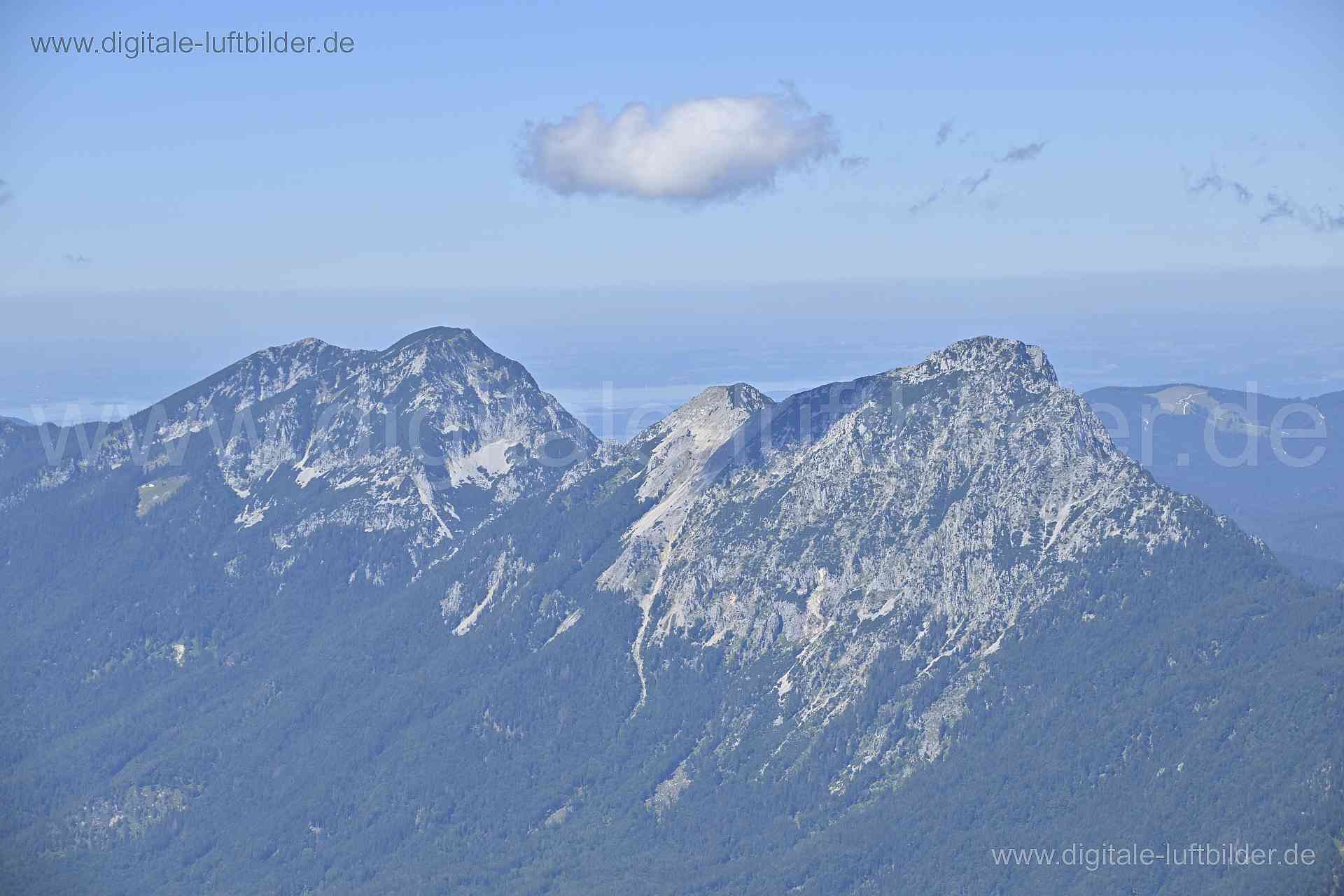 Luftaufnahme Alpen in Alpen | Oberbayern, Bayern