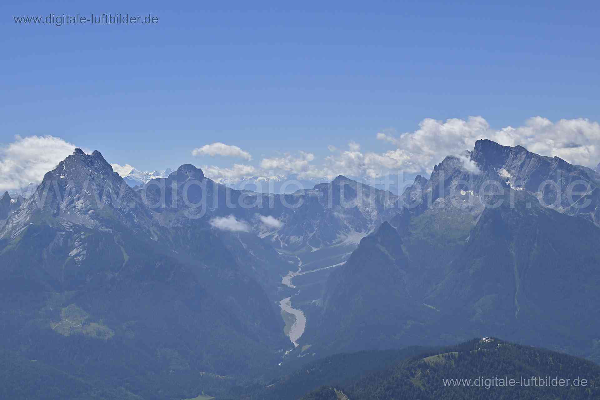 Luftaufnahme Alpen in Alpen | Oberbayern, Bayern