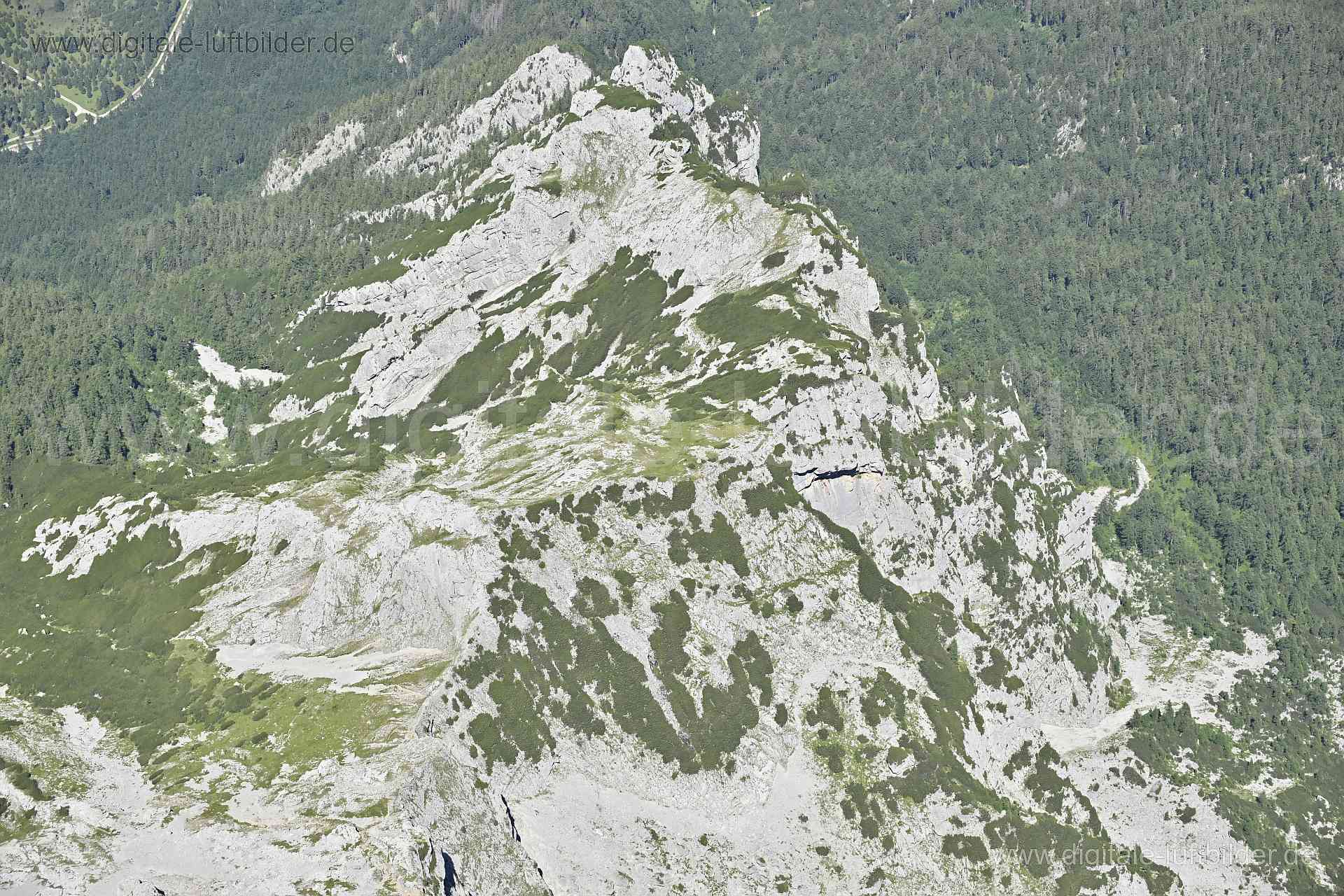 Luftaufnahme Alpen in Alpen | Oberbayern, Bayern