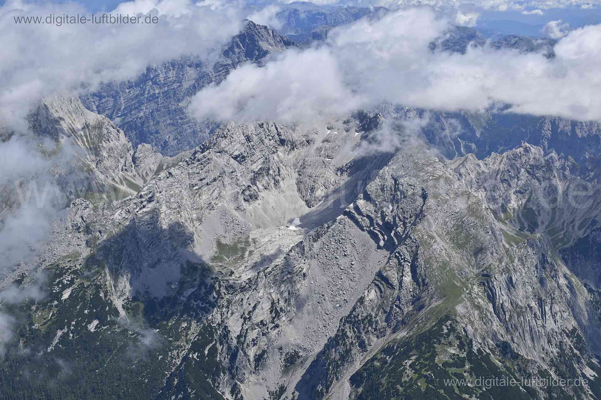 Luftaufnahme Alpen in Alpen | Oberbayern, Bayern