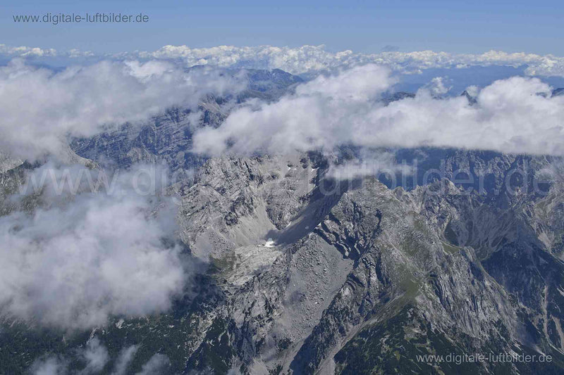 Luftaufnahme Alpen in Alpen | Oberbayern, Bayern