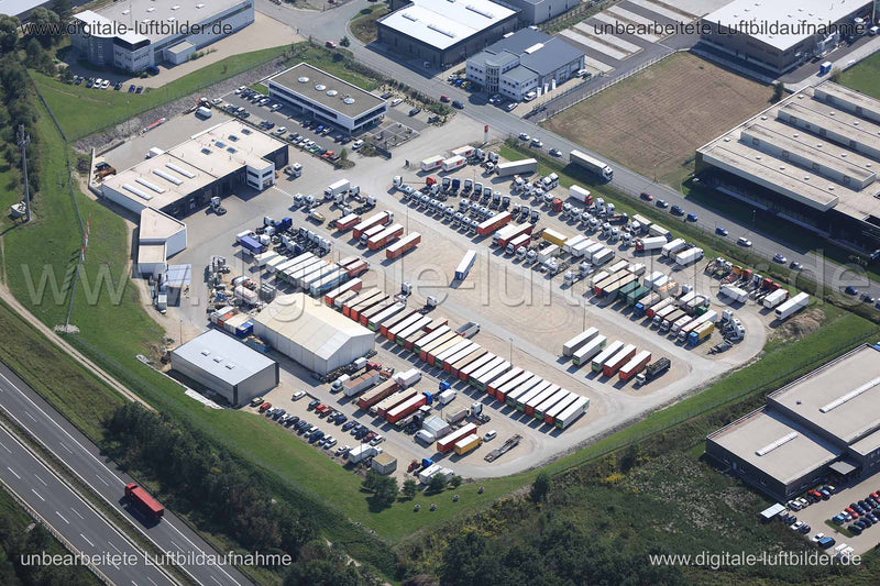 Luftaufnahme LKW Altdorf in Altdorf | Mittelfranken, Bayern