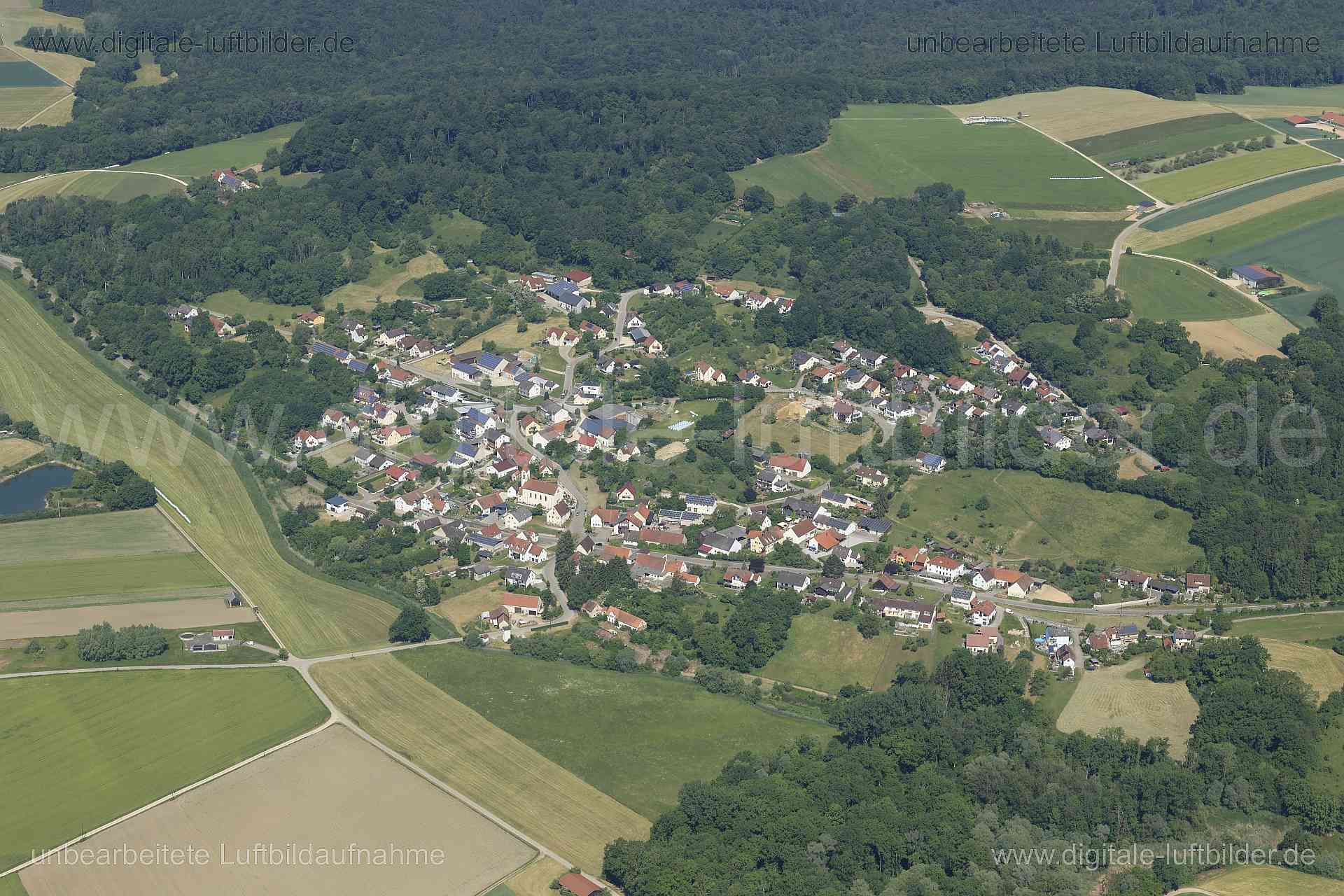 Luftaufnahme Altisheim in Altisheim | Schwaben, Bayern