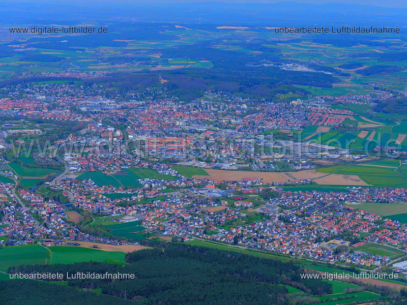 Luftaufnahme Amberg in Amberg | Oberpfalz, Bayern