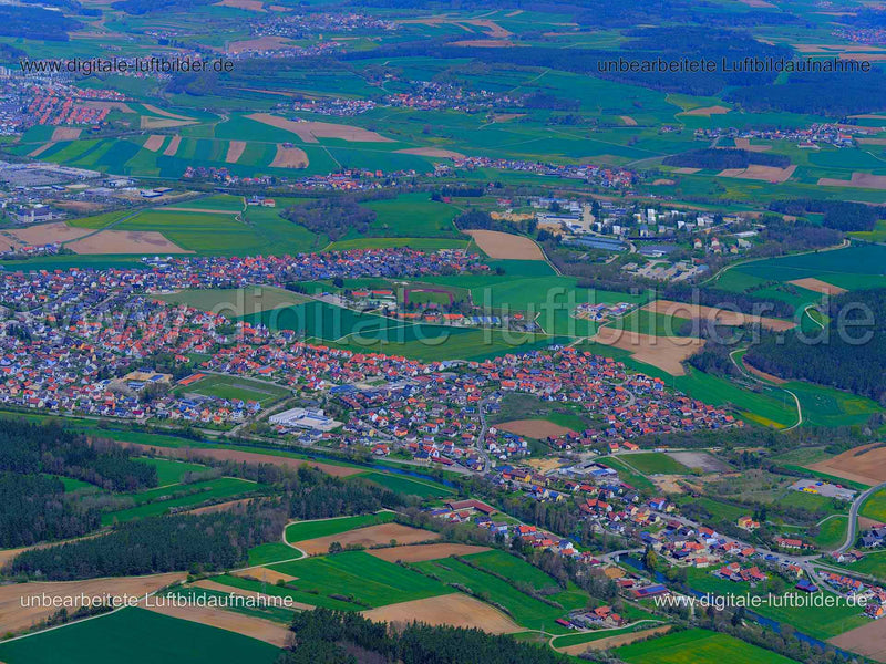 Luftaufnahme Amberg in Amberg | Oberpfalz, Bayern
