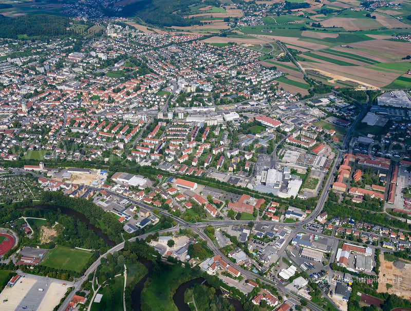 Luftaufnahme Amberg in Amberg | Oberpfalz, Bayern