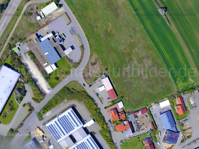 Luftaufnahme Gewerbegebiet Theuern in Amberg | Oberpfalz, Bayern