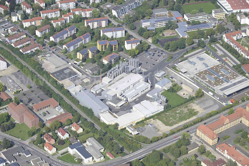 Luftaufnahme Jura-Werkstätten Amberg in Amberg | Oberpfalz, Bayern