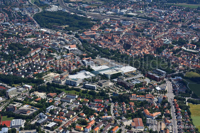Luftaufnahme Ansbach in Ansbach | Mittelfranken, Bayern