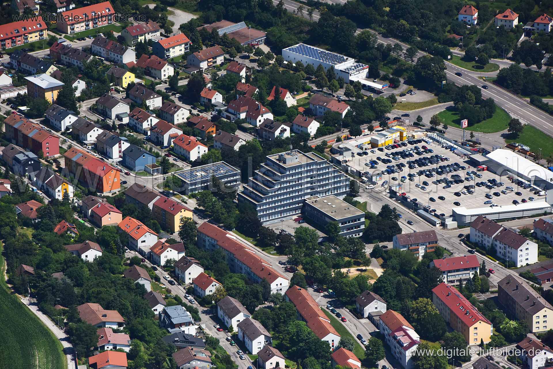 Luftaufnahme Ansbach in Ansbach | Mittelfranken, Bayern