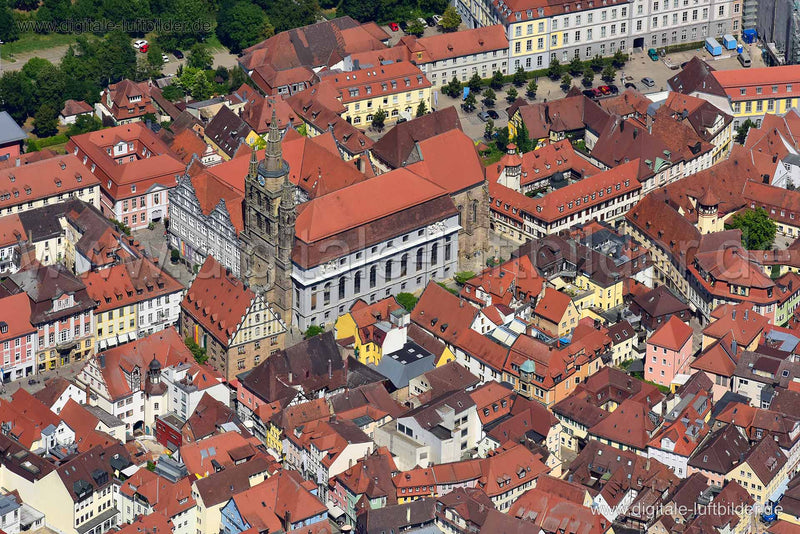 Luftaufnahme Ansbach in Ansbach | Mittelfranken, Bayern