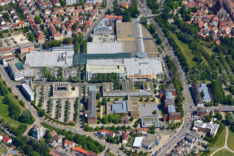 Luftaufnahme Ansbach in Ansbach | Mittelfranken, Bayern