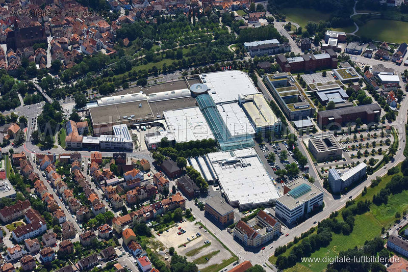 Luftaufnahme Brücken-Center in Ansbach | Mittelfranken, Bayern