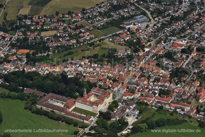 Luftaufnahme Ellingen in Ansbach | Mittelfranken, Bayern