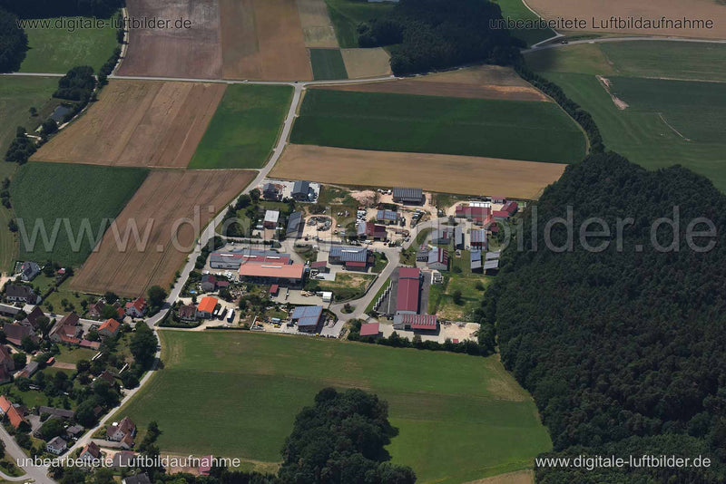 Luftaufnahme Haundorf in Ansbach | Mittelfranken, Bayern