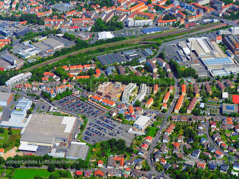 Luftaufnahme Aschaffenburg in Aschaffenburg | Unterfranken, Bayern