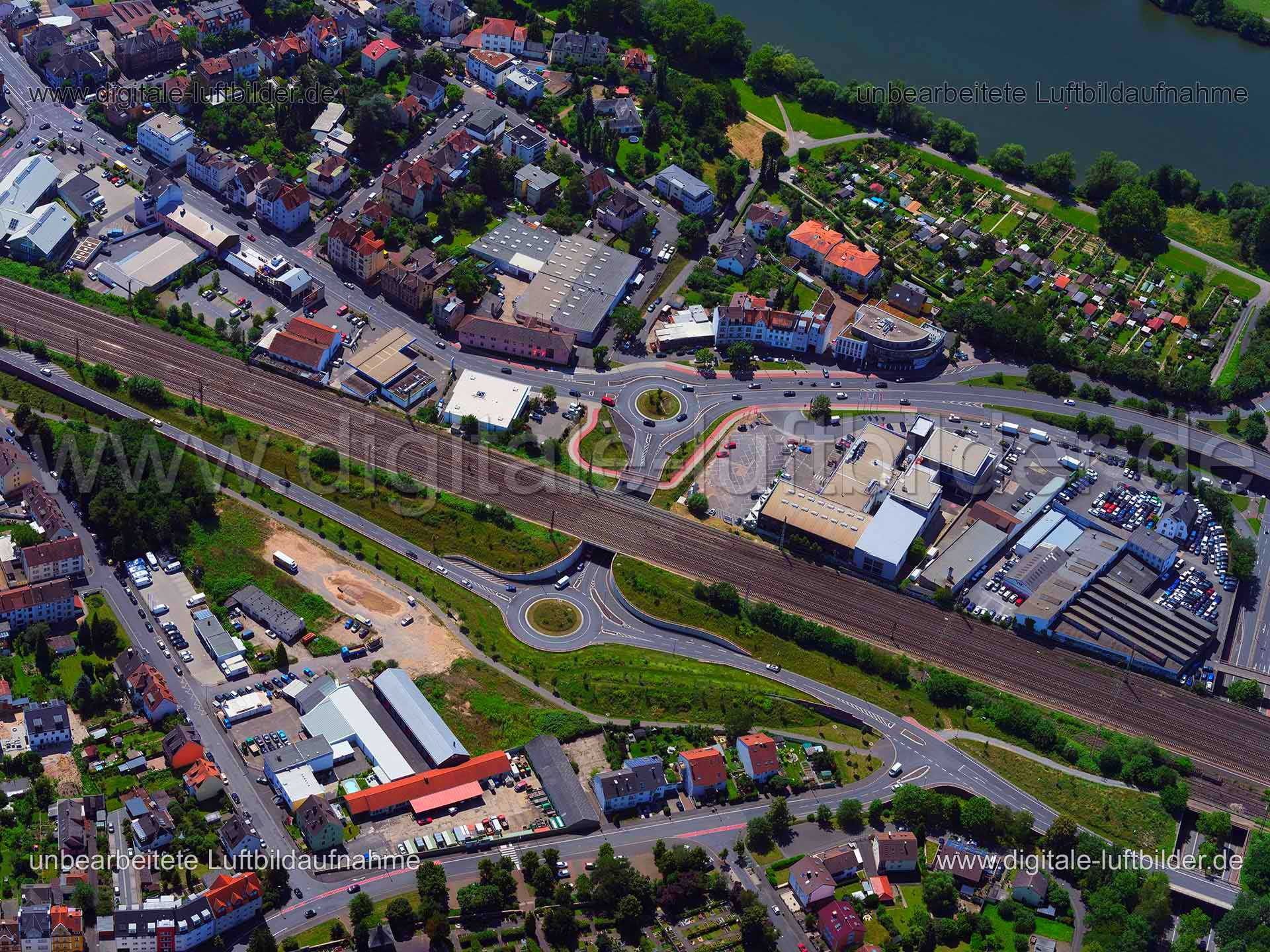 Luftaufnahme Aschaffenburg in Aschaffenburg | Unterfranken, Bayern