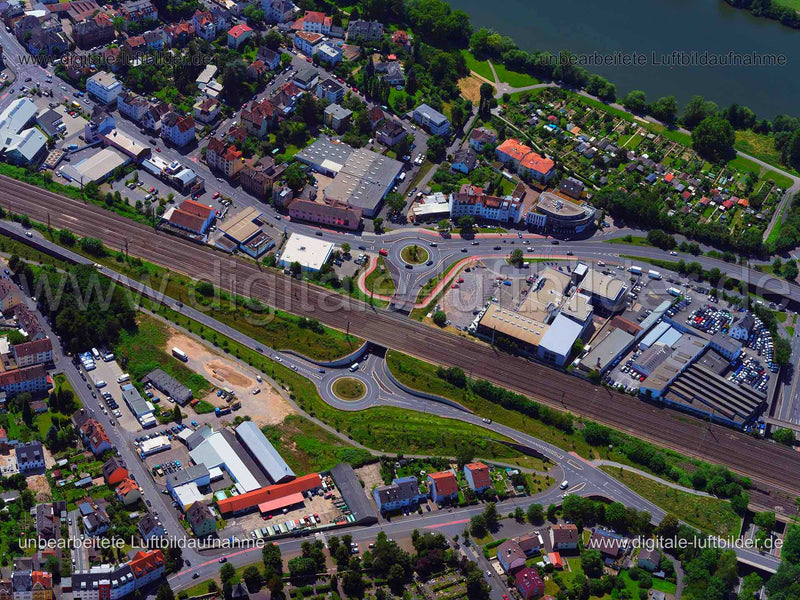 Luftaufnahme Aschaffenburg in Aschaffenburg | Unterfranken, Bayern