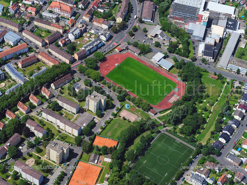Luftaufnahme Aschaffenburg in Aschaffenburg | Unterfranken, Bayern