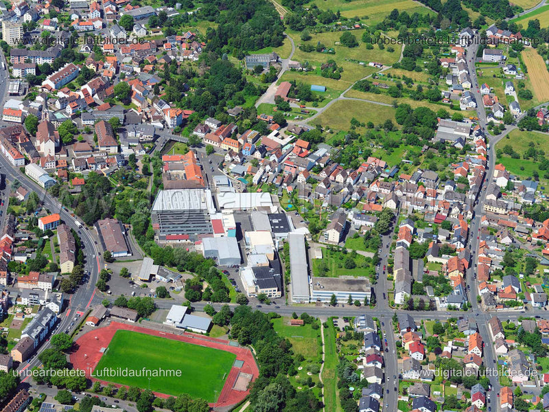 Luftaufnahme Aschaffenburg in Aschaffenburg | Unterfranken, Bayern