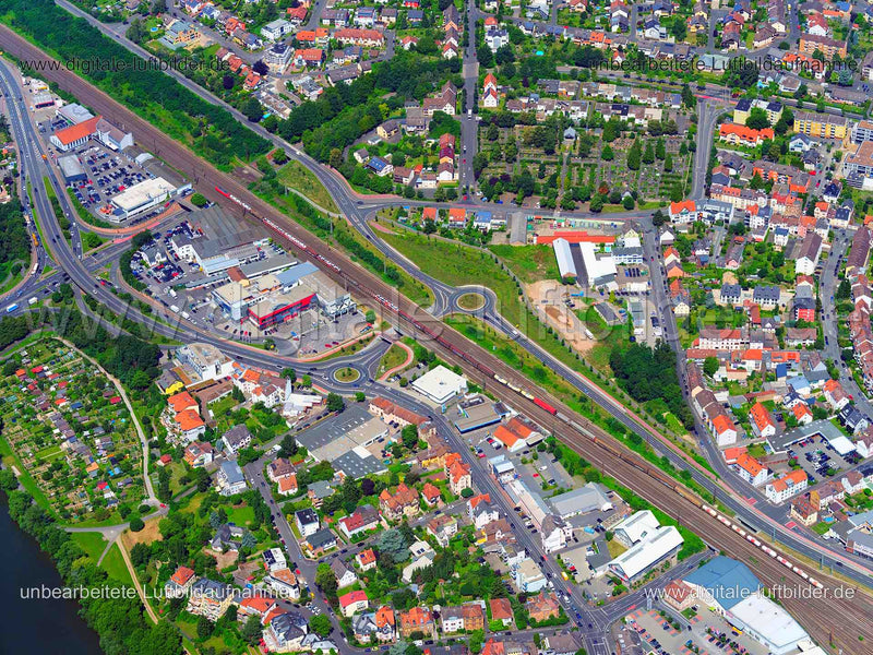 Luftaufnahme Aschaffenburg in Aschaffenburg | Unterfranken, Bayern