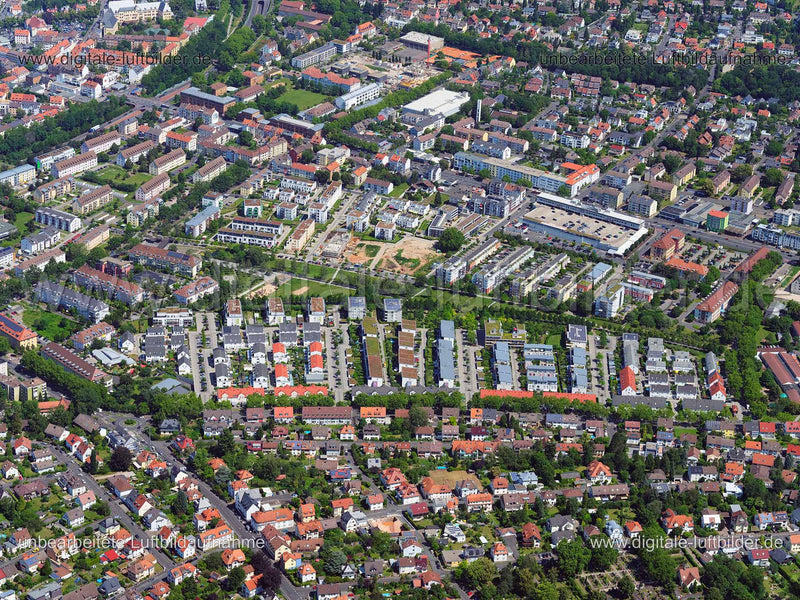 Luftaufnahme Schweinheim Aschaffenburg in Aschaffenburg | Unterfranken, Bayern