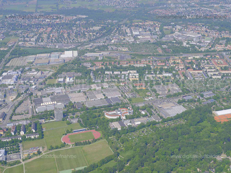 Luftaufnahme Augsburg in Augsburg | Schwaben, Bayern